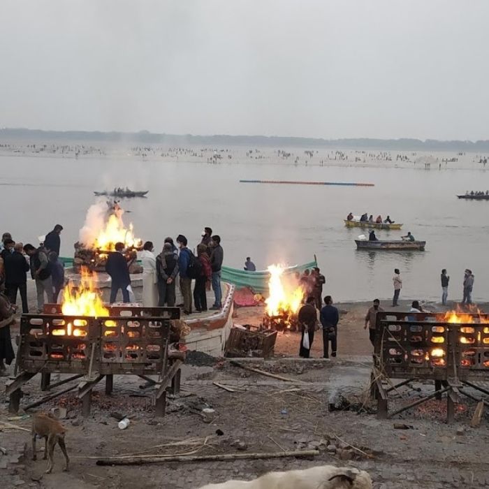 Cremation in Varanasi
